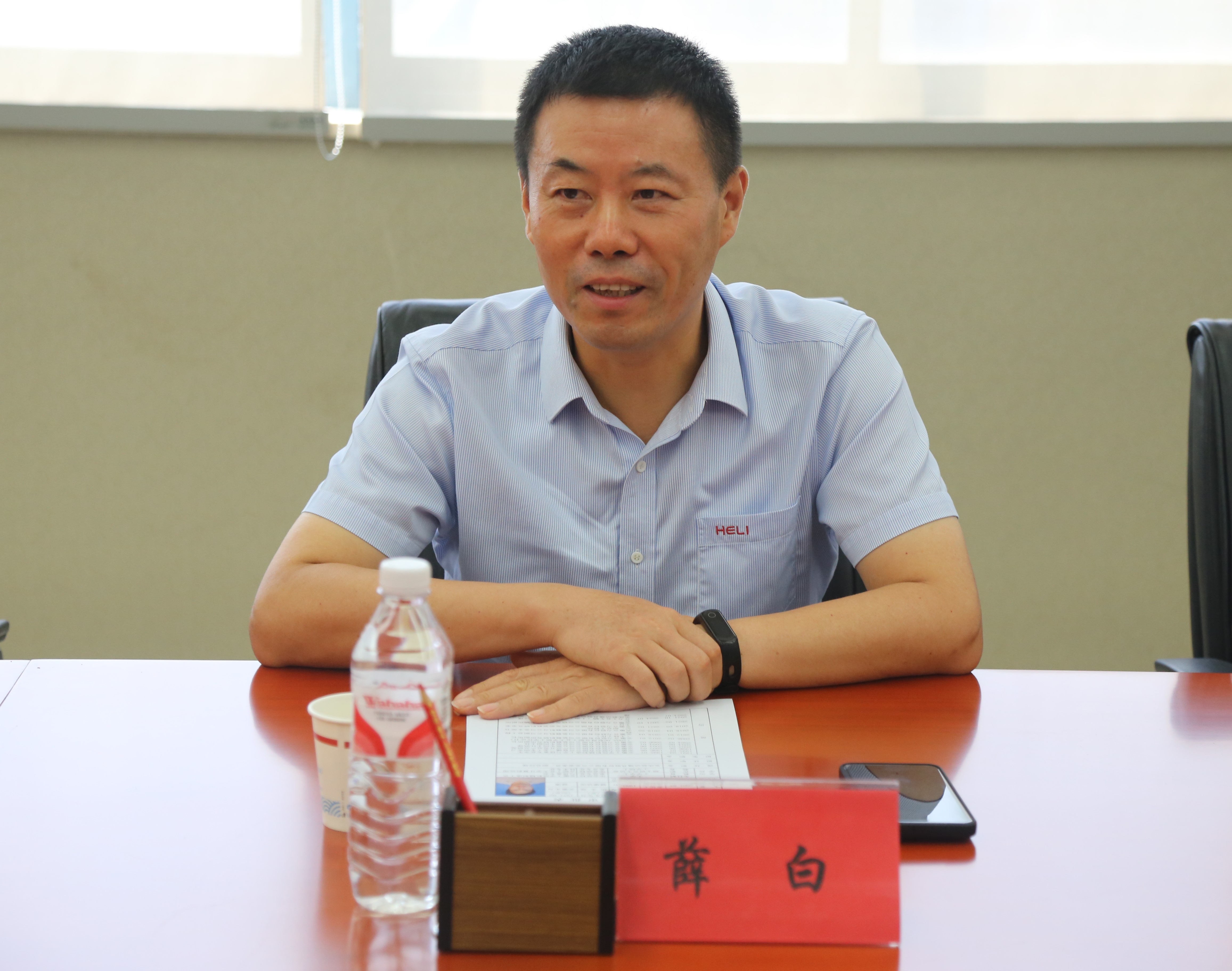 集團公司黨委委員、副總經(jīng)理、股份公司副董事長(cháng)薛白作總結講話(huà).JPG
